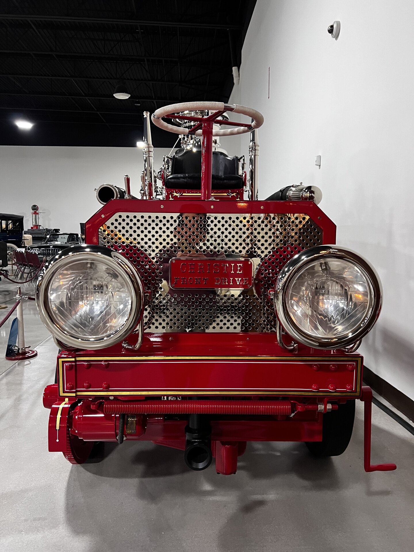 1913 Christie Fire Truck photographed first-hand by Omar Mukhtar.