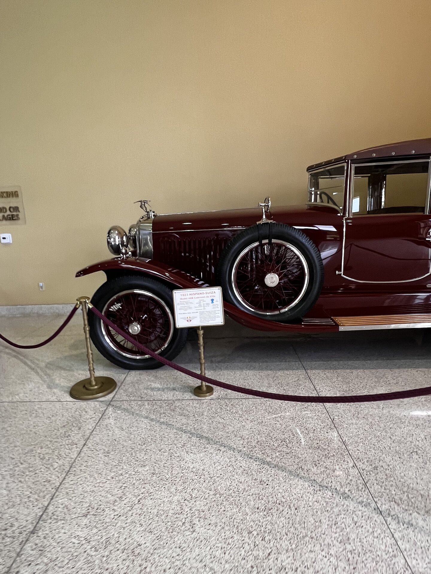 Hispano-Suiza photographed first-hand by Omar Mukhtar.