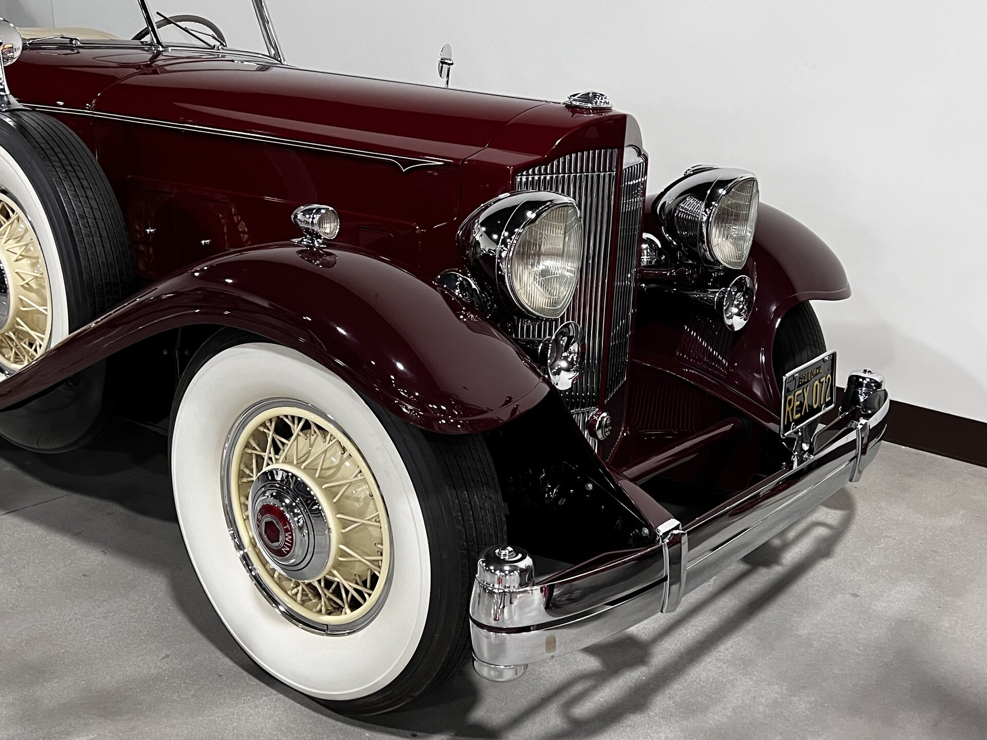 1932 Packard photographed first-hand by Omar Mukhtar.