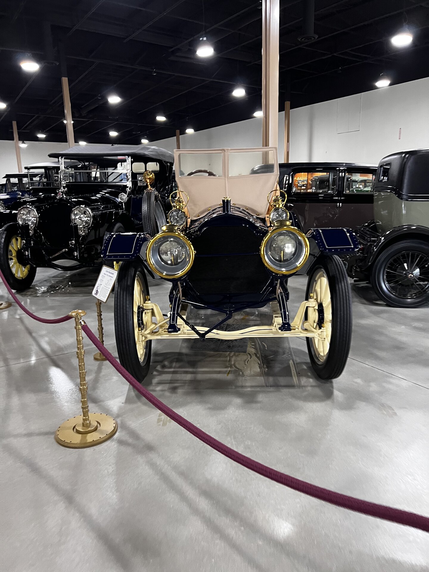 1909 Packard photographed first-hand by Omar Mukhtar.