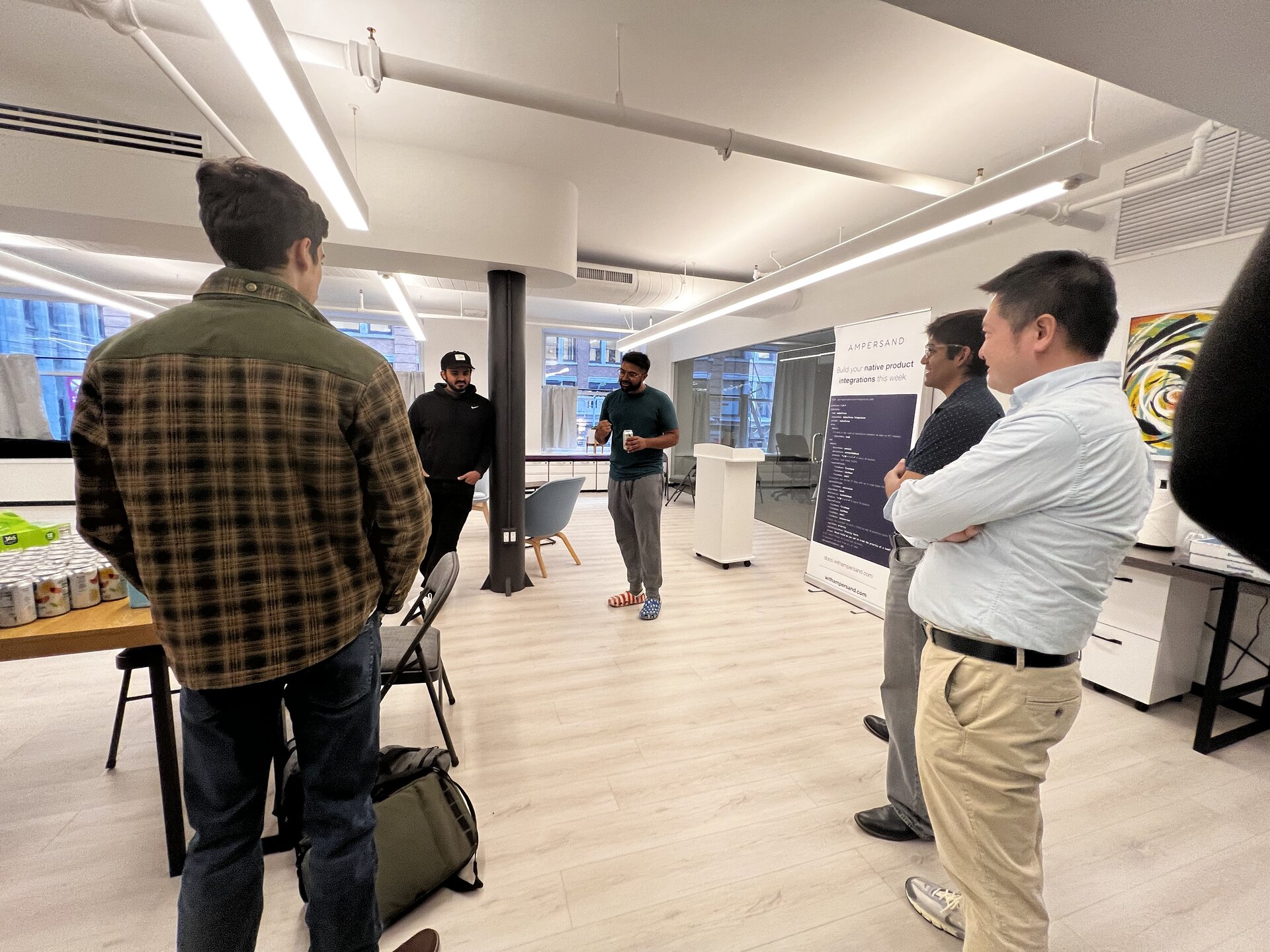 San Francisco transportation field meeting photographed first-hand by Omar Mukhtar.