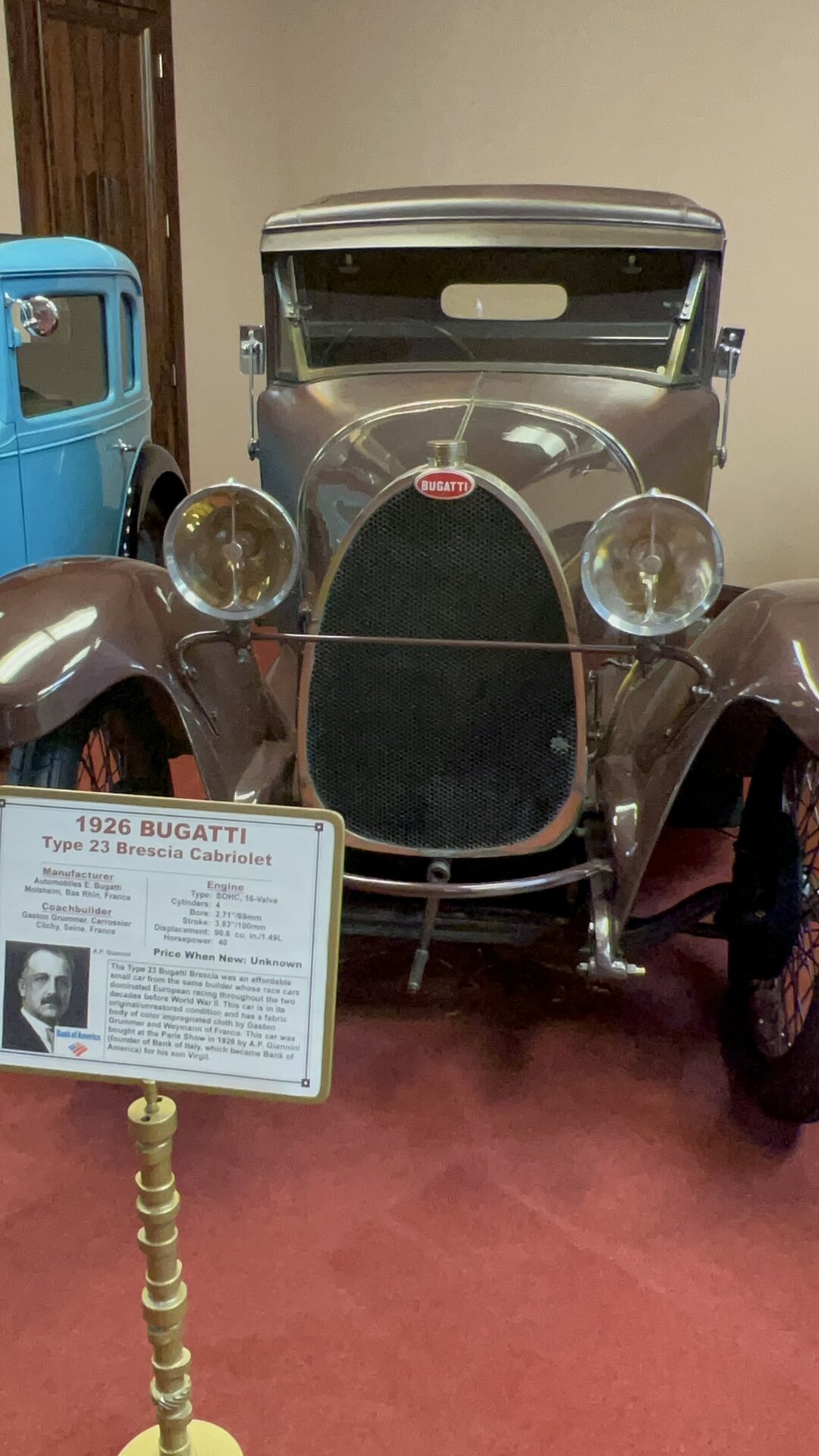 Baby Bugatti photographed first-hand by Omar Mukhtar.